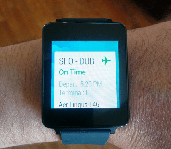 atomic units pushing content on smart watch 