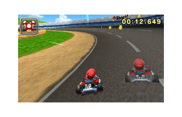 Mario Kart ghost kart