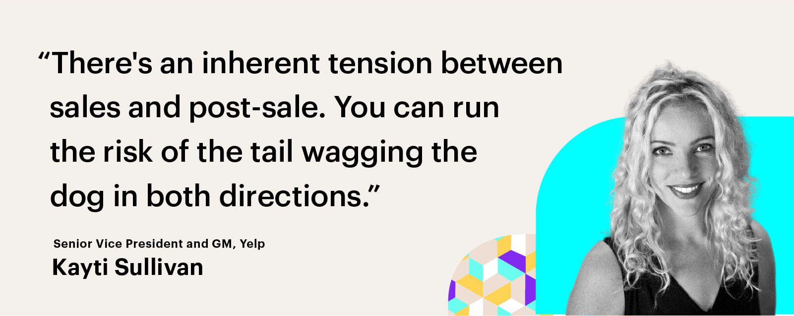 sales and post-sale inherent tension