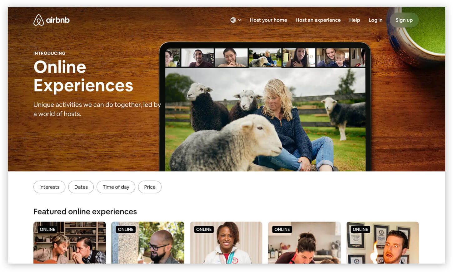 Airbnb Online Experiences