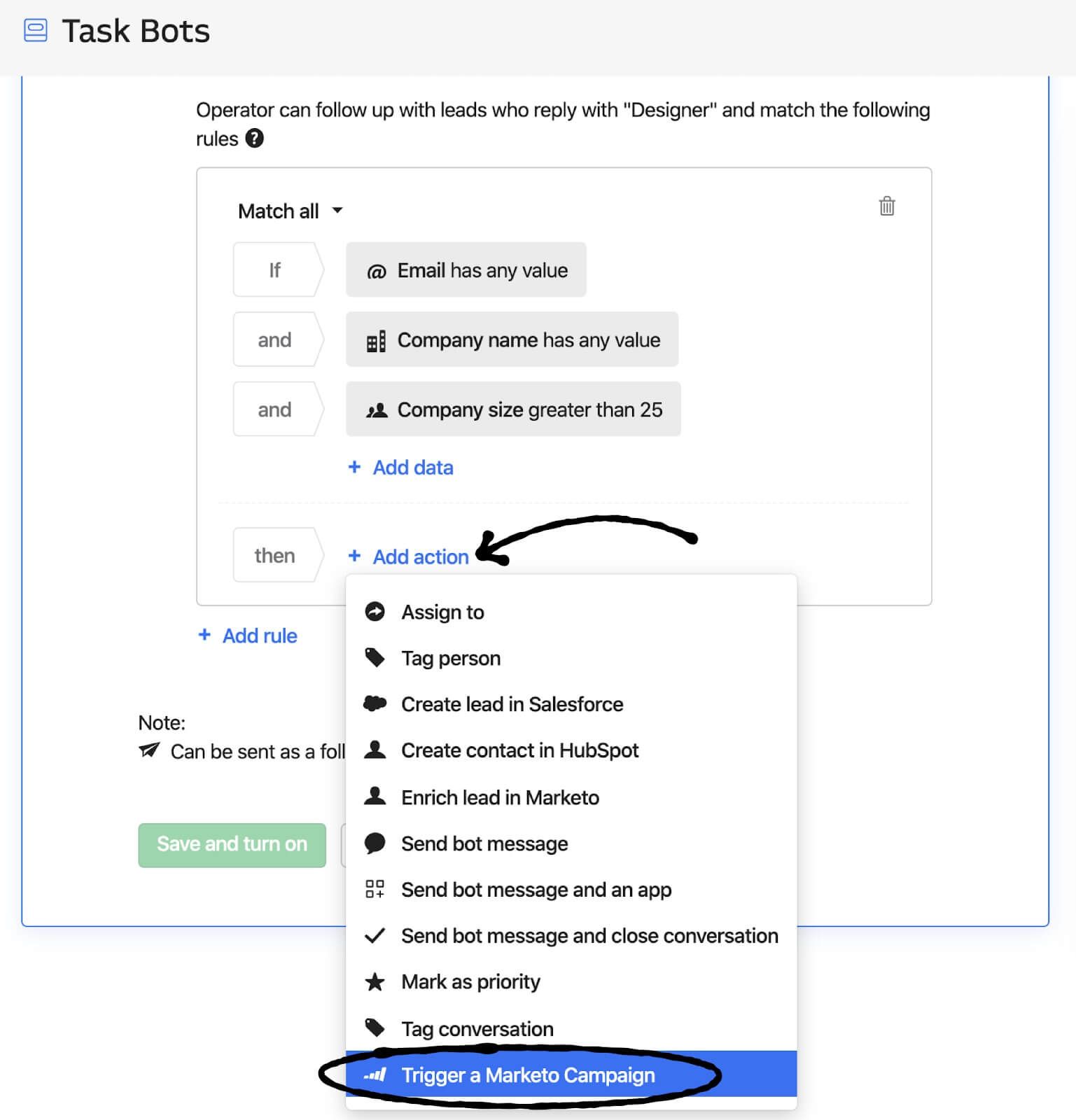 Intercom Marketo app