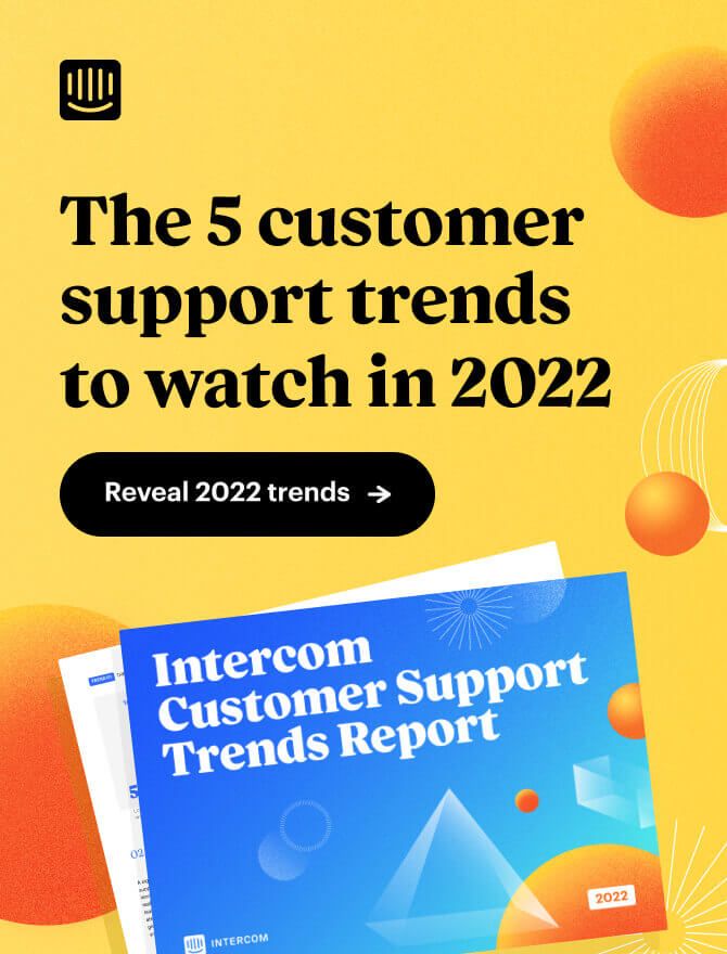 Customer Support Trends Report vertical CTA