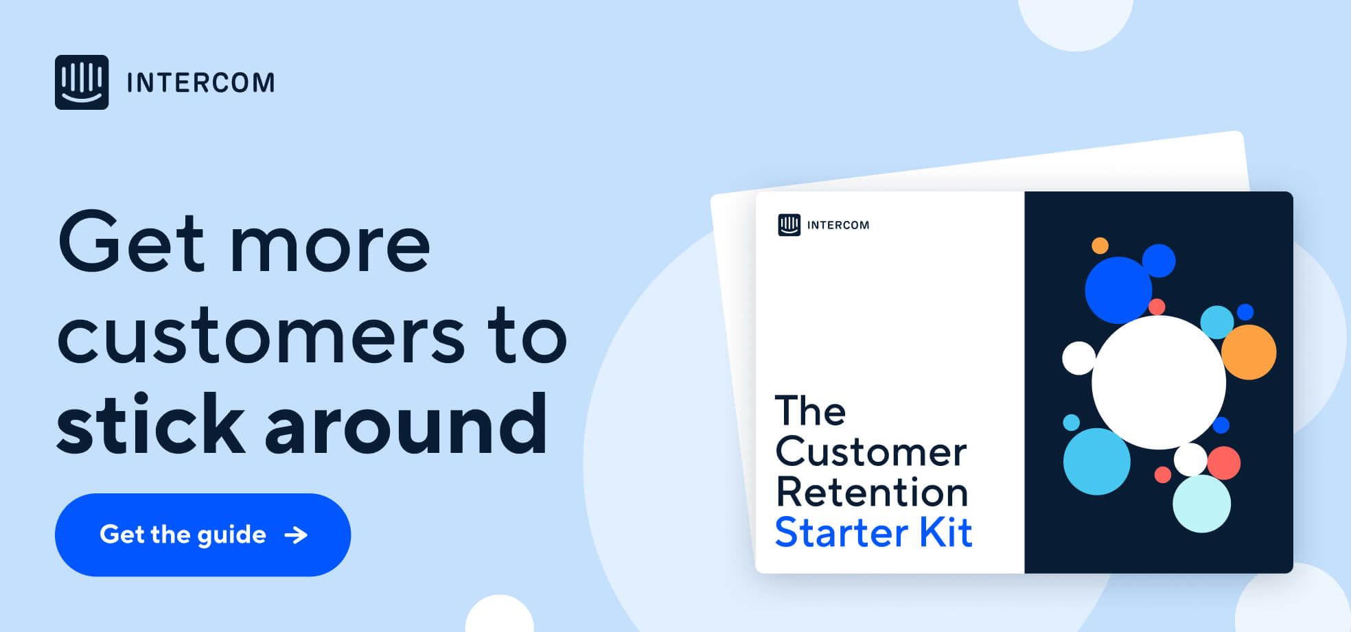 The Customer Retention Starter Kit horizontal blog ad